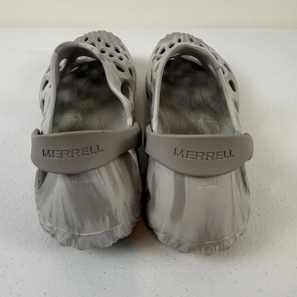 Merrell Hydro Moc Mens Size 11 Moon Grey Marble Water Shoes Clogs J003743